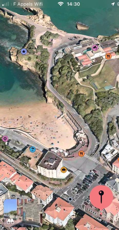Apartmán Itsassoa Marie-Aimee Biarritz Exteriér fotografie